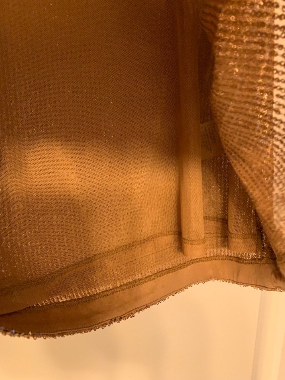 Isaac Mizrahi Gold Sequin Tank Top NWOT🌴 - Picture 6 of 9